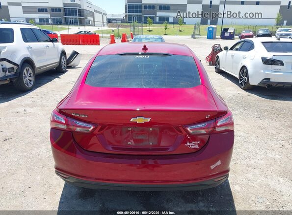1G1ZD5STXNF178592 2022 CHEVROLET MALIBU Red 