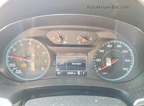 1G1ZD5STXPF188137 2023 CHEVROLET MALIBU Charcoal Widok zestawu wskaźników