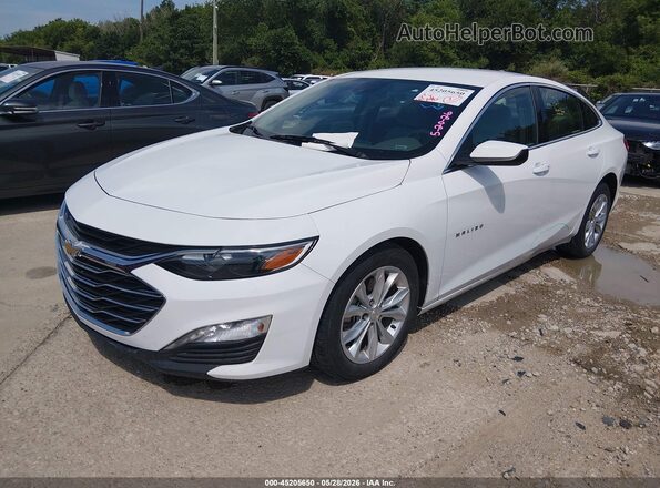 1G1ZD5STXSF127945 2025 CHEVROLET MALIBU White Vista tres cuartos delantera izquierda