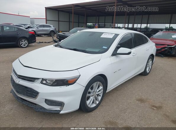 1G1ZE5ST0GF228335 2016 CHEVROLET MALIBU White Առջևի ձախ երեք քառորդ տեսարան