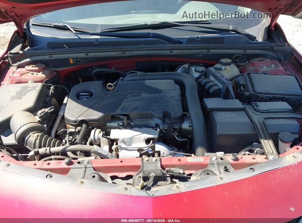 1G1ZE5ST0GF235365 2016 CHEVROLET MALIBU Red Rear view