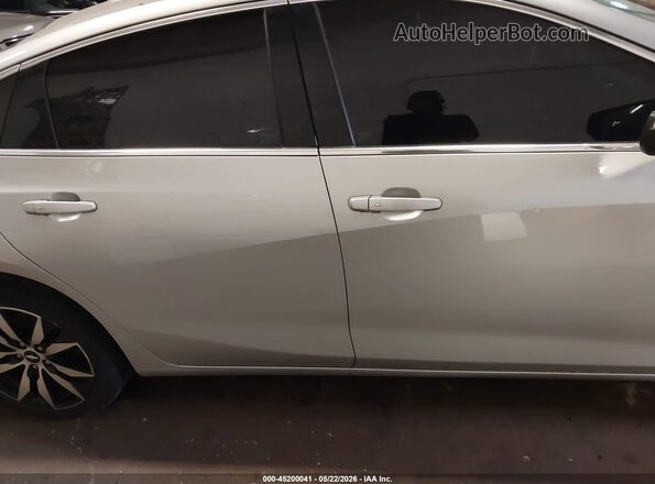 1G1ZE5ST1HF188915 2017 CHEVROLET MALIBU Серебряный Вид задней части салона