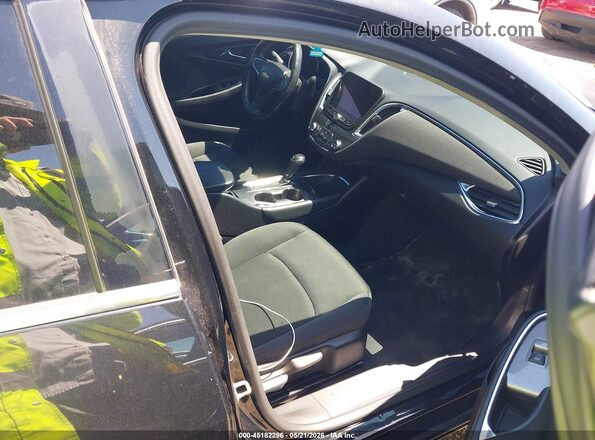 1G1ZE5ST2GF237358 2016 CHEVROLET MALIBU Black Вид салону спереду