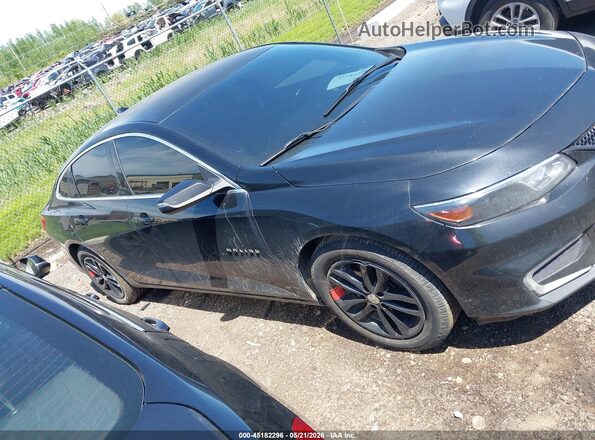 1G1ZE5ST2GF237358 2016 CHEVROLET MALIBU Black Вид задньої частини салону