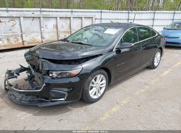 1G1ZE5ST2HF147693 2017 CHEVROLET MALIBU Black Front left
