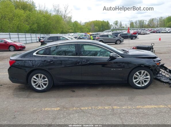1G1ZE5ST2HF147693 2017 CHEVROLET MALIBU Black Rear interior view