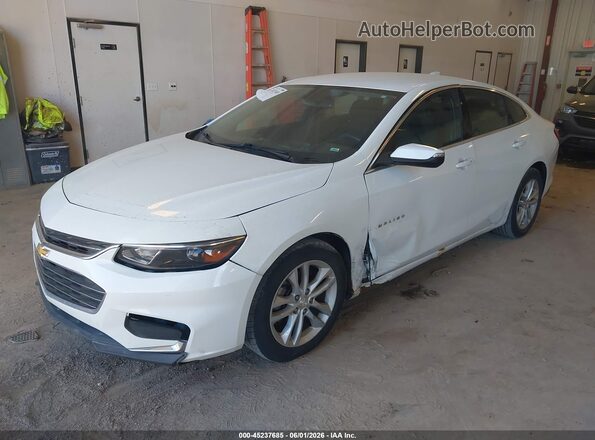 1G1ZE5ST3GF190079 2016 CHEVROLET MALIBU White Առջևի ձախ երեք քառորդ տեսարան