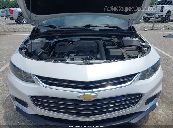 1G1ZE5ST3GF260714 2016 CHEVROLET MALIBU Белый Вид сзади