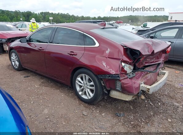 1G1ZE5ST3GF316327 2016 CHEVROLET MALIBU Maroon უკანა მარცხენა