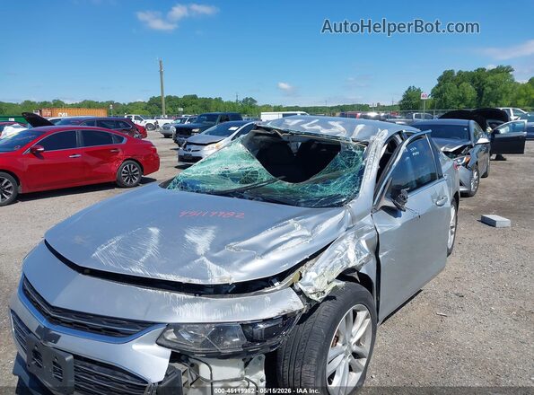 1G1ZE5ST4GF358084 2016 CHEVROLET MALIBU Silver Front view
