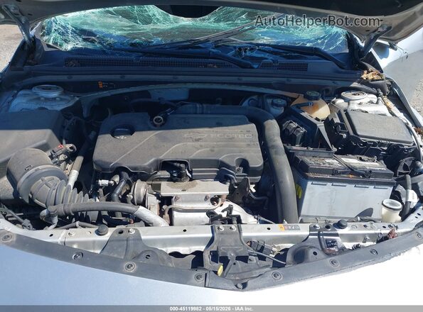 1G1ZE5ST4GF358084 2016 CHEVROLET MALIBU Silver Rear view
