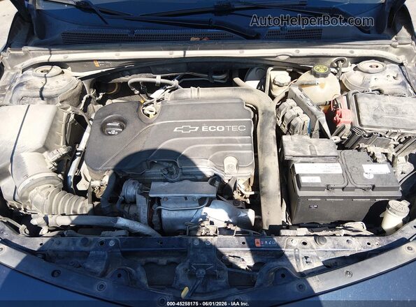 1G1ZE5ST5GF189306 2016 CHEVROLET MALIBU Синий Вид сзади