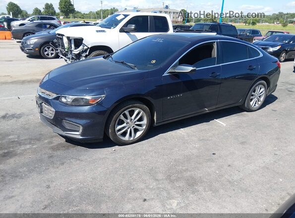 1G1ZE5ST5GF189306 2016 CHEVROLET MALIBU Синий Передняя левая четверть