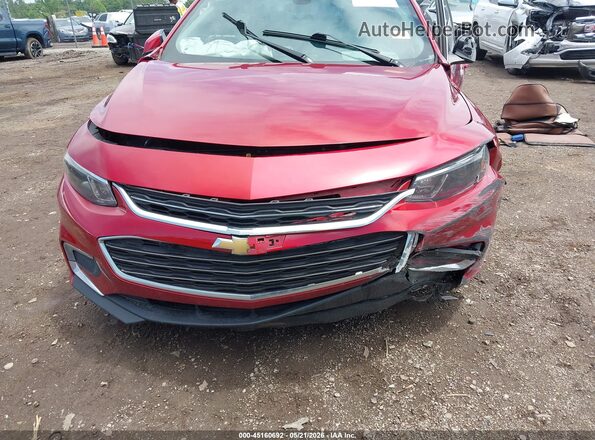1G1ZE5ST5GF320203 2016 CHEVROLET MALIBU Red წინა ხედი