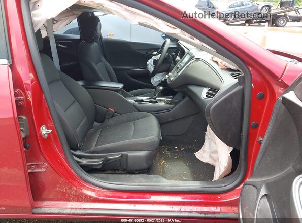 1G1ZE5ST5GF320203 2016 CHEVROLET MALIBU Red წინა სალონის ხედი
