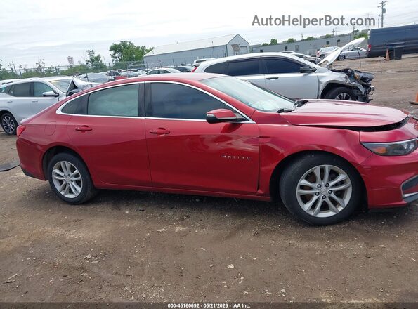 1G1ZE5ST5GF320203 2016 CHEVROLET MALIBU Red უკანა სალონის ხედი