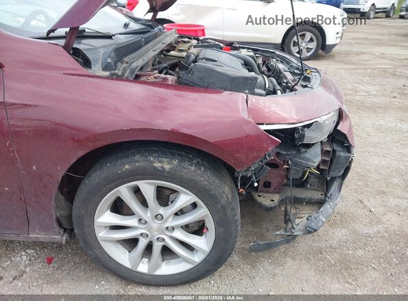 1G1ZE5ST7GF260084 2016 CHEVROLET MALIBU Red Widok z przodu