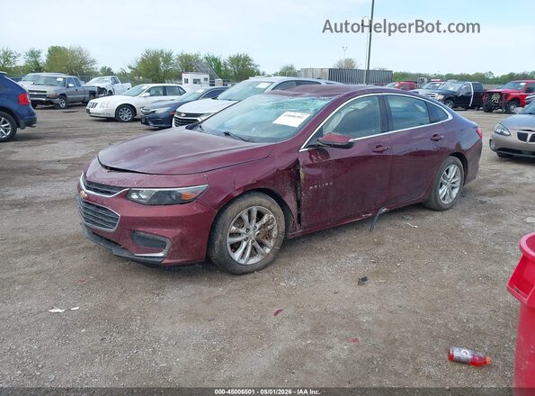 1G1ZE5ST7GF260084 2016 CHEVROLET MALIBU Red Przód lewy