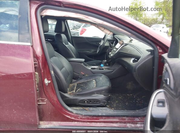 1G1ZE5ST7GF260084 2016 CHEVROLET MALIBU Red Widok wnętrza z przodu