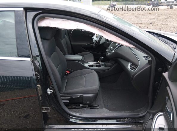 1G1ZE5ST8GF198775 2016 CHEVROLET MALIBU Black Вид салону спереду