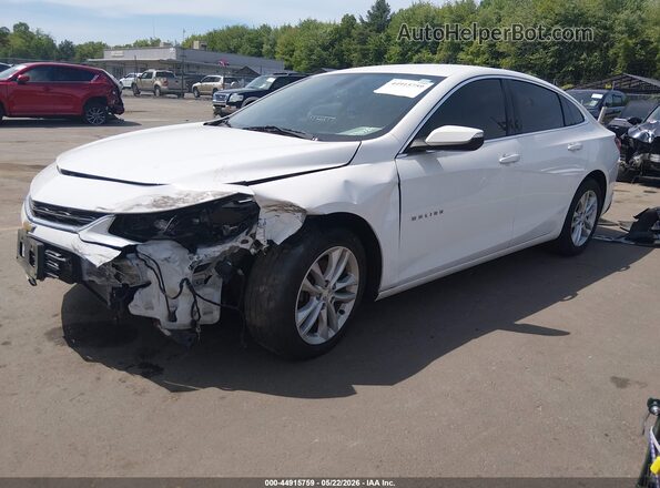 1G1ZE5ST8HF177684 2017 CHEVROLET MALIBU White Առջևի ձախ երեք քառորդ տեսարան