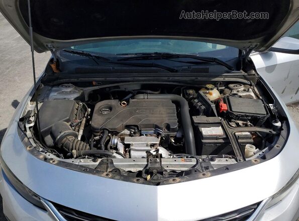 1G1ZE5ST8HF178656 2017 CHEVROLET MALIBU Silver Вид задньої частини салону