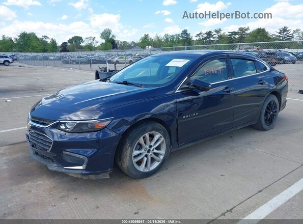 1G1ZE5STXGF332301 2016 CHEVROLET MALIBU Blue Vista tres cuartos delantera izquierda