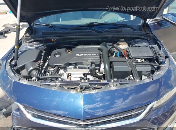 1G1ZE5STXGF332301 2016 CHEVROLET MALIBU Blue Vista trasera