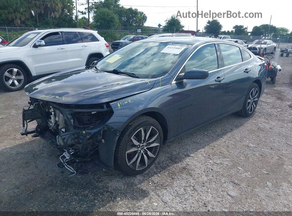 1G1ZG5ST0MF008411 2021 CHEVROLET MALIBU Gray Vista tres cuartos delantera izquierda