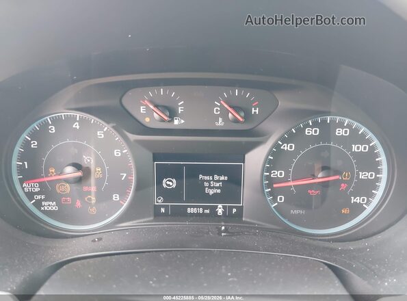 1G1ZG5ST0MF008411 2021 CHEVROLET MALIBU Gray Vista de los asientos traseros