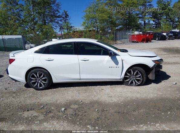1G1ZG5ST0MF057835 2021 CHEVROLET MALIBU White უკანა სალონის ხედი