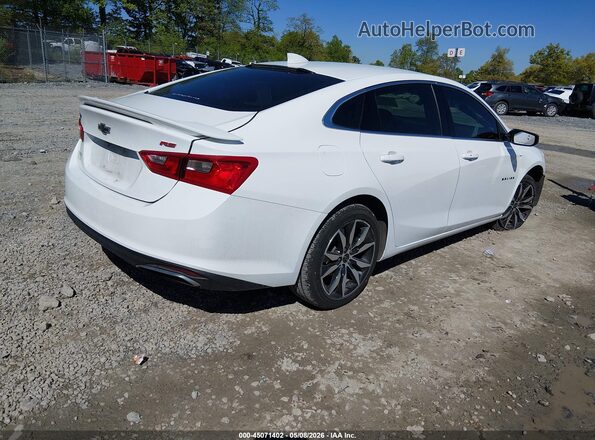 1G1ZG5ST0MF057835 2021 CHEVROLET MALIBU White უკანა მარჯვენა