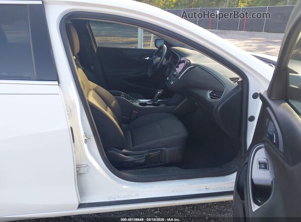 1G1ZG5ST1MF031356 2021 CHEVROLET MALIBU Белый Вид салона спереди