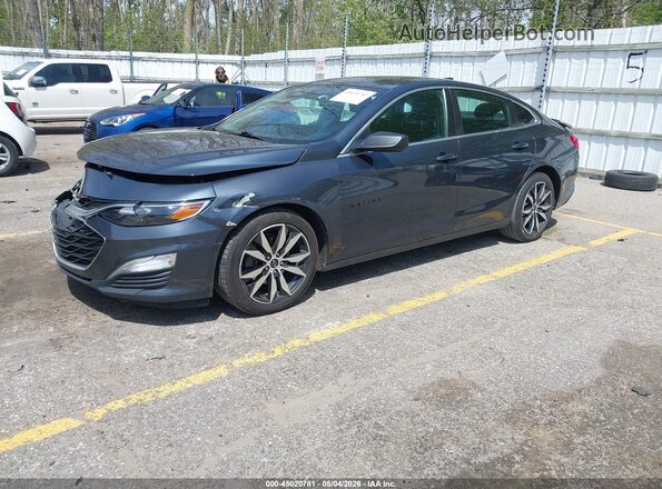 1G1ZG5ST1MF053700 2021 CHEVROLET MALIBU Серый Передняя левая четверть