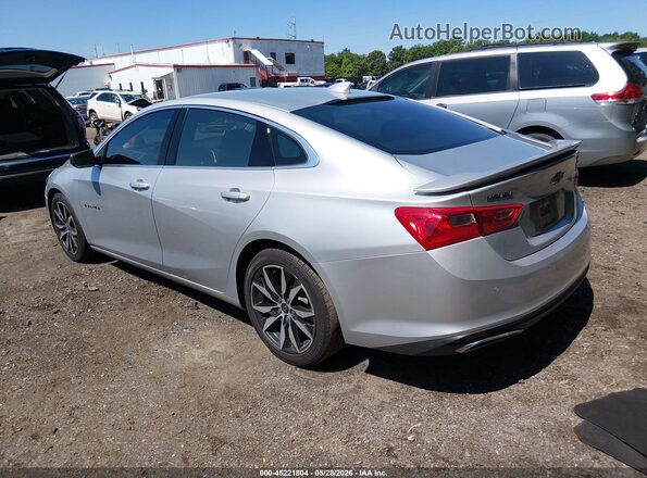 1G1ZG5ST1MF075485 2021 CHEVROLET MALIBU Silver Задня ліва чверть