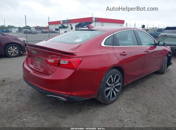 1G1ZG5ST1NF103626 2022 CHEVROLET MALIBU Красный Задняя правая четверть