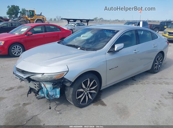 1G1ZG5ST2LF045524 2020 CHEVROLET MALIBU Silver წინა მარცხენა ხედი სამი მეოთხედიდან