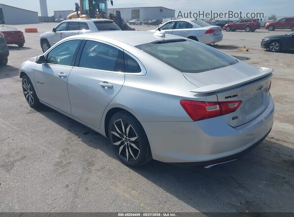1G1ZG5ST2LF045524 2020 CHEVROLET MALIBU Silver უკანა მარცხენა