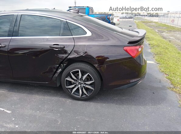 1G1ZG5ST2LF156347 2020 CHEVROLET MALIBU Maroon Դիմացի տեսք