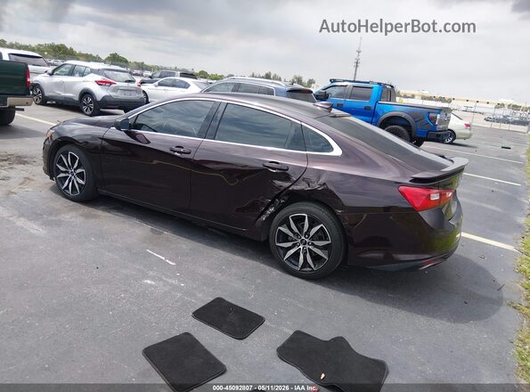 1G1ZG5ST2LF156347 2020 CHEVROLET MALIBU Maroon Հետևի ձախ