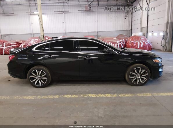 1G1ZG5ST2NF112545 2022 CHEVROLET MALIBU Черный Вид задней части салона