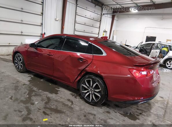 1G1ZG5ST3LF047783 2020 CHEVROLET MALIBU Красный Задняя левая четверть