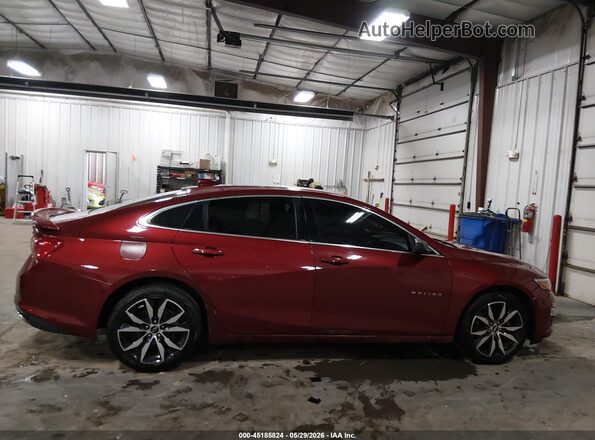 1G1ZG5ST3LF047783 2020 CHEVROLET MALIBU Красный Вид задней части салона
