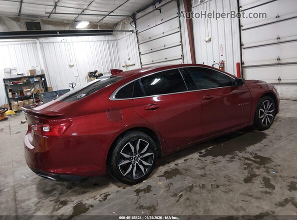 1G1ZG5ST3LF047783 2020 CHEVROLET MALIBU Красный Задняя правая четверть