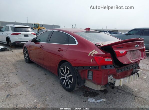 1G1ZG5ST3MF038180 2021 CHEVROLET MALIBU Red Հետևի ձախ