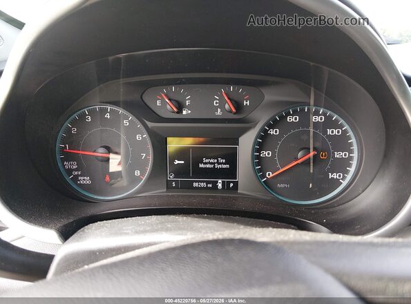 1G1ZG5ST4KF201285 2019 CHEVROLET MALIBU Black Vista de los asientos traseros
