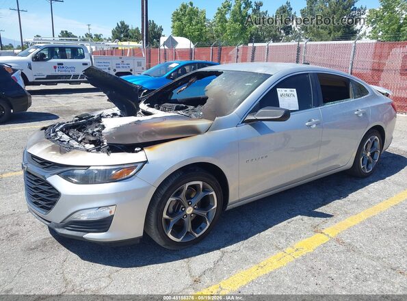 1G1ZG5ST4KF206857 2019 CHEVROLET MALIBU Silver Przód lewy