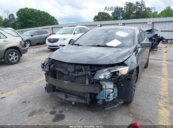 1G1ZG5ST5LF026076 2020 CHEVROLET MALIBU Black Front view