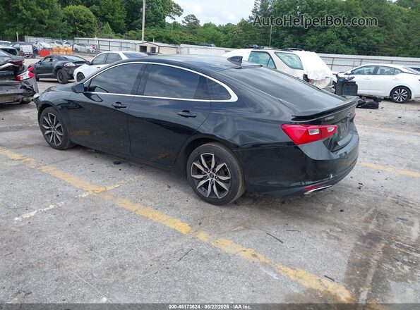 1G1ZG5ST5LF026076 2020 CHEVROLET MALIBU Black Rear left