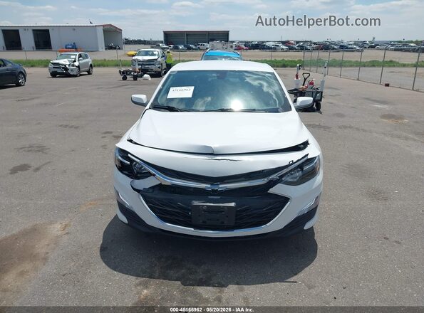 1G1ZG5ST6MF027254 2021 CHEVROLET MALIBU Белый Вид задней части салона
